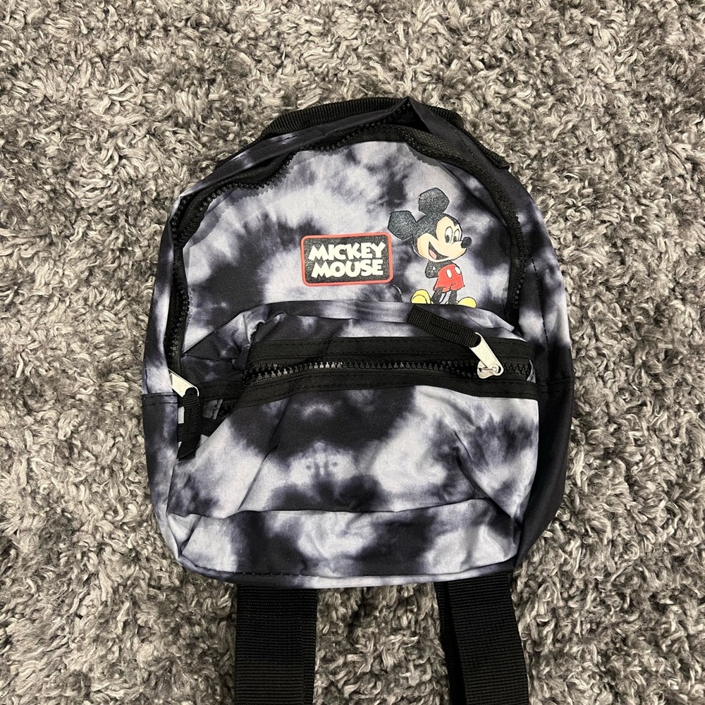 Target Mickey Mouse Kids Backpack - Black and Gray